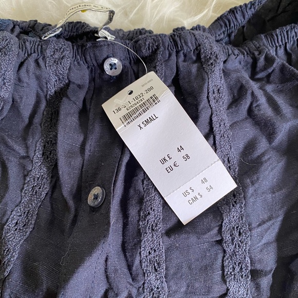 🐦2/30 Abercrombie and Fitch off-shoulder blouse - Picture 4 of 7